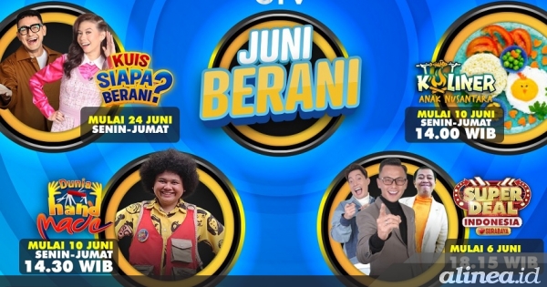 Juni makin happy bersama deretan program paling berani dari GTV!