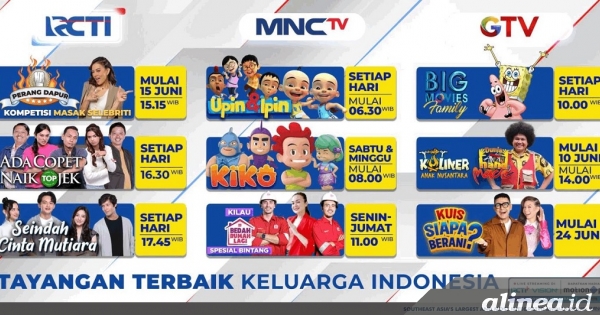 Rangkaian tayangan terbaik keluarga Indonesia dari MNC Entertaiment